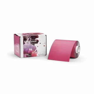 #608856 Alumiinifolio My Emboss Hot pink 12cmx100m, 15µ