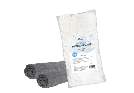 Pyyhkeet, niskaliuskat, suojaliinat