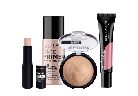 Meikkivoiteet, puuterit, poskipunat